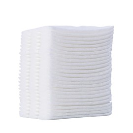 Baluue Double-sided Makeup Cotton Pads Sheets Each Packs Three-layer Puff for Care Makeup Accessories Random