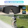 KAPVOE Polarized Cycling Sunglasses UV400 Protection TR90 Frame Sports Sunglasses