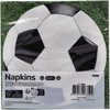 Folat 26859 Napkins Football Pack of 20, Multi-Colour