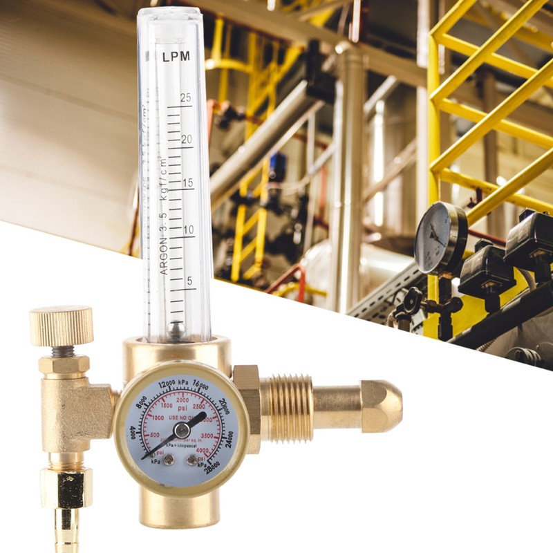 WX‑191‑03 G5/8‑14 Gas Flowmeter Regulator Argon Regulator Pressure Reducer