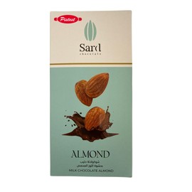 Dubai Milk Chocolate Bar – Gourmet Creamy Chocolat with Rich Flavors – Gift for Holidays, Birthdays, and Special Occasions (3.5 oz, Milk Chocolate Almond)