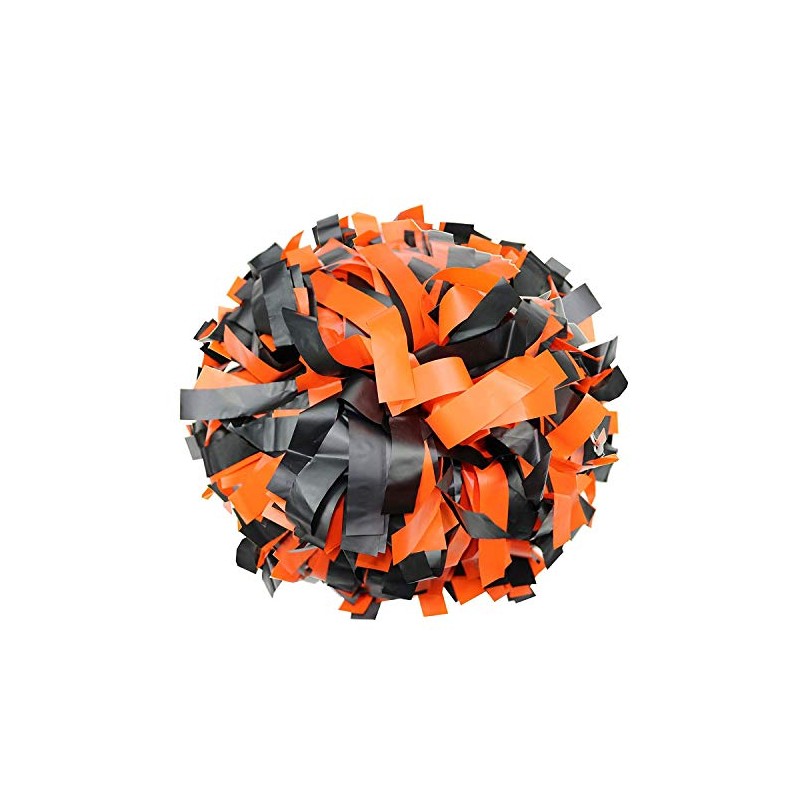 Danzcue 2 Pack 6 Inches Plastic Cheerleading Pom Pom with