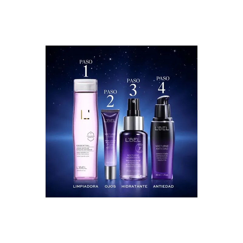 Lbel Set Nocturne Serum De Ojos Hidratante Concentrado Lbel Nocturne