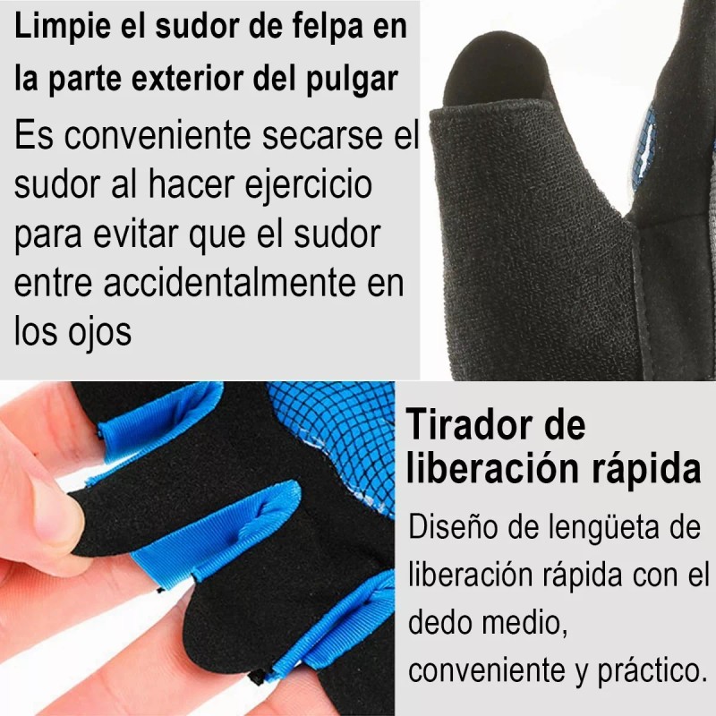 Gomia Guantes Gym Tacticos Az Pesas Crossfit Gimnasio Mujer Hombre