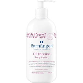 Barnängen Body Lotion Oil Intense (400 ml), Skin Cream with Nourishing Formula for Very Dry Skin, Body Lotion Provides the Skin with Long-Lasting Moisture