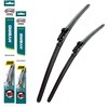 HEYNER Wiper Blades Fits Mercedes Vito 2004-2014 Hybrid Windscreen Front