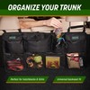 DRIVE - Back Seat Trunk Organizer, Space Saving Hanging Car