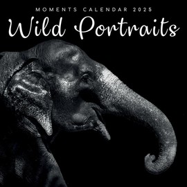 Gifted Stationery Co, Wild Portraits 2025 Wall Calendar