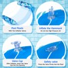 Alintor Pool Inflatables, XL 2 Pack Inflatable Pool Floats, 4