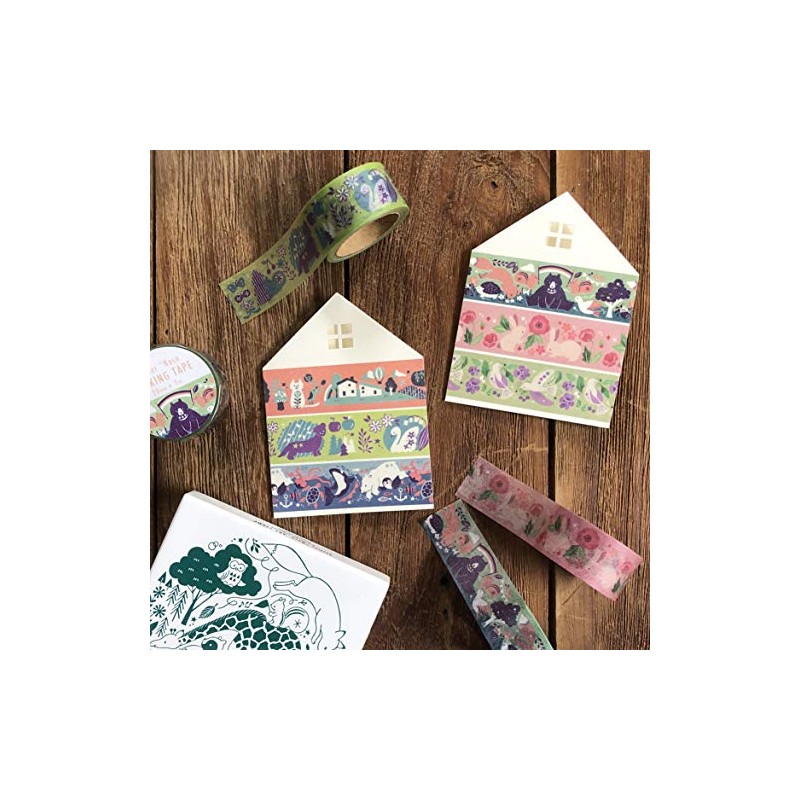 Kao Kodomo no Kao Taguchi Natsuko Masking Tape Sea Animals