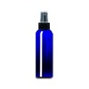 2 oz Blue Plastic Bottle w/Fine Mist Top