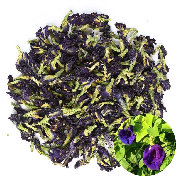 100% Pure Butterfly Pea Flower Tea - 100 g by