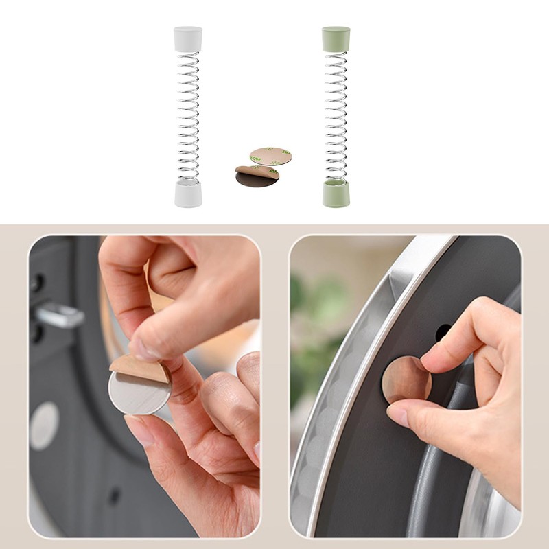 UtySty 2 Pack Front Load Washer Door Prop Spring Magnetic