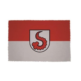 U24 Brillenputztuch Pfledelbach Fahne Flagge Glasreinigungstuch Microfasertuch