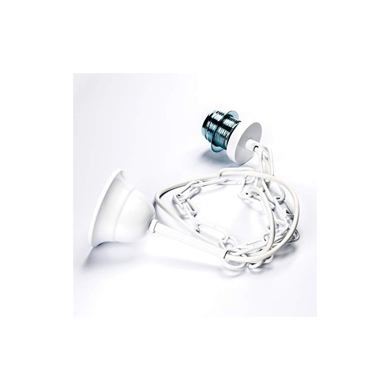 Chain suspension with socket E27 screw ring lamp suspension lamps