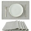TOPICK Place Mats for Table Linen Blend Table mats Set