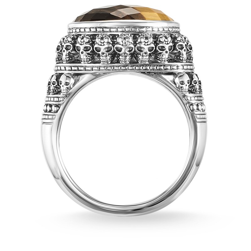 THOMAS SABO Unisex Silver Engagement Ring - TR2005-826-2-62