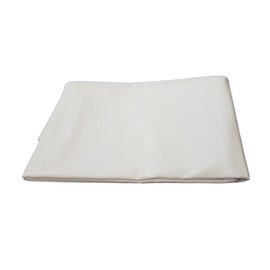 White Bed Sheet without Elastic Hotel Sheet House Towel Bed Sheet Boil-Proof 95°C 100% Cotton 160 x 285 cm