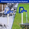 3.25FT Frost Proof Yard Hydrant,Freezeless Frost Free Outdoor Water Hydrant,3/4"