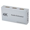 HDMI Audio Extractor Distributor 2 in 1 out 4k 30hz