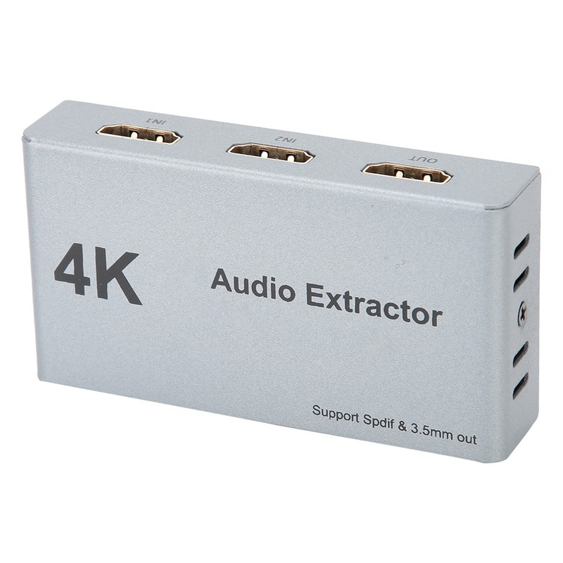 HDMI Audio Extractor Distributor 2 in 1 out 4k 30hz