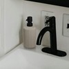 Asashizen Vertical Strip Retro Resin Soap Dispenser Bathroom Easy to
