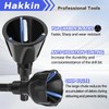 2PCS Burr Removal Tool for Metal, Hakkin Deburring External Chamfer