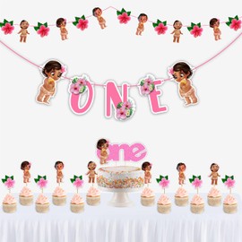 Seyal® Bby Mna One Theme Birthday Party Supplies