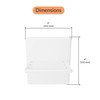 PROPLUS CERAMIC TOOTHBRUSH HOLDER, GROUT-IN
