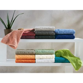 Erwin Müller Walk Terry Wash Mitt Pack of 2 Extra Absorbent Quick Drying Velvety Soft White Size 15 x 21 cm