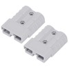2 Set Battery Quick Connector 50A 600V Fireproof High Conductivity