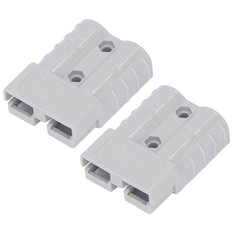 2 Set Battery Quick Connector 50A 600V Fireproof High Conductivity