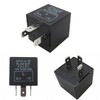 HaeKap 3-Pin 12V Flasher Relay Fix Light LED Lamp Turn