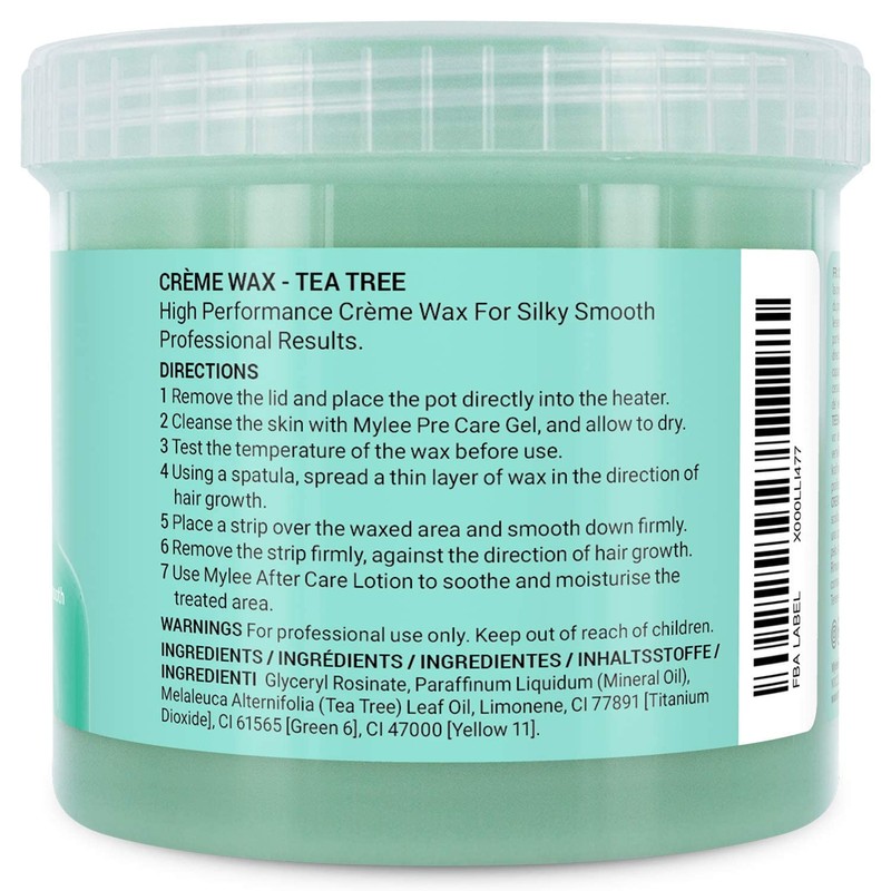 Mylee Tea Tree Soft Creme Wax for Sensitive Skin 450g,