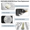 W10745655 W10857612 Dryer Timer Replacement Compatible with Whirl-Pool AMA-na May-tag