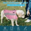 Dog Cooling Vest, Reflective Harness Cooling Jacket with Adjustable Zip,