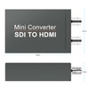 HDSUNWSTD SDI to HDMI Video Mini Converter with Audio Embedder,SDI