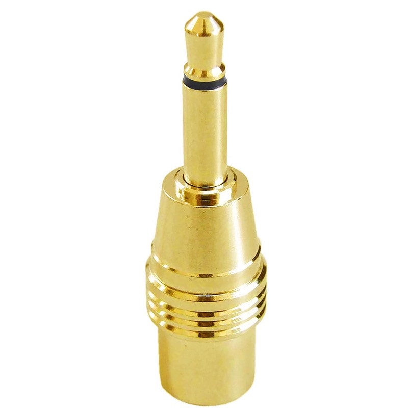 F-Factory PLG-N8GD 3.5mm Mono Mini Plug Male to RCA Jack