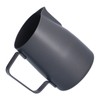 400ml Black PTFE Oblique Mouth Milk Frothing Jug 304 Stainless