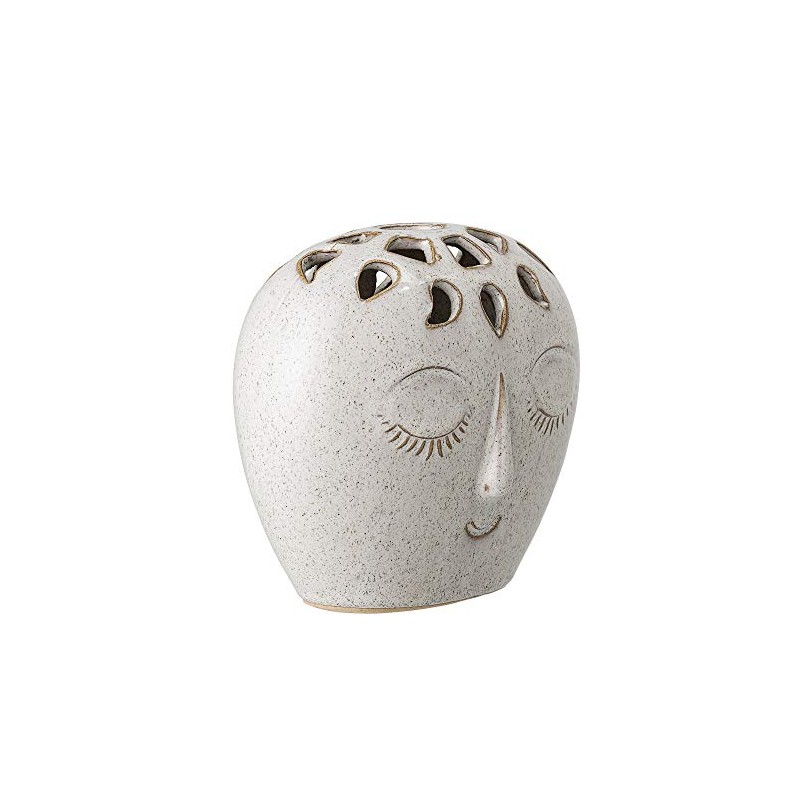 Bloomingville 82047421 Vase Stoneware White