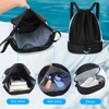 RYACO Drawstring Bags Drawstring Gym Bag Water-Resistant Sports Backpack, String