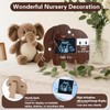 Threehoney Baby Sonogram Picture Frame Ultrasound Photo Frame Countdown Weeks