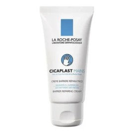 La Roche-Posay Cicaplast Crema de Manos Calmante, Hidratante y Protectora, Repara la Barrera Cutánea, con Niacinamida y Glicerina, Acabado no Graso, 50 ml