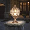 PTOUG Outdoor Post Light Fixture, E26 Base 60W Max Column