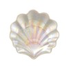 Dolce Duo DAM-030 Shell Plate Plate Glass Aurora Color Seashell