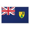 CafePress Turks & Caicos Country Flag Rectangle Sticker Rectangle Bumper