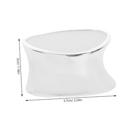 Healeved Foot Scrubber for Pedicure Double Sided Exfoliating Tool Corn Removal Nail Cuticle Remover Pedicure Supplies