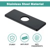 GZJoSum 6 Inch Sink Hole Cover Deck Plate, Faucet Hole