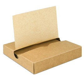 EcoDispose 6" x 10-1/2" Kraft Precut POP UP Deli Paper Sheet, Interfolded Heavy Paper for Food Wrap and Serving (PACK 200)