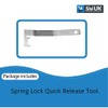 Anti Theft Security Picture Hangers Kit Spring Lock Quick Release